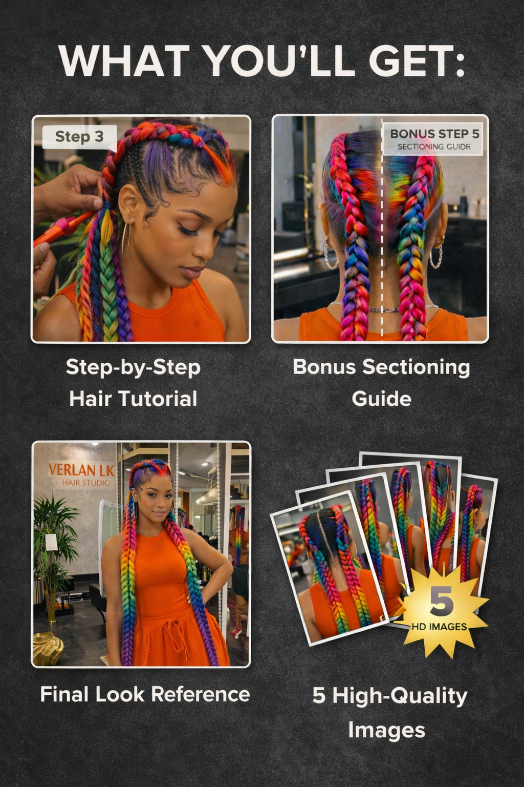 Prism Luxe Braids – HD Content Pack